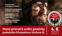 Olomouc si připomene vraždu posledního Přemyslovce, krále Václava III.